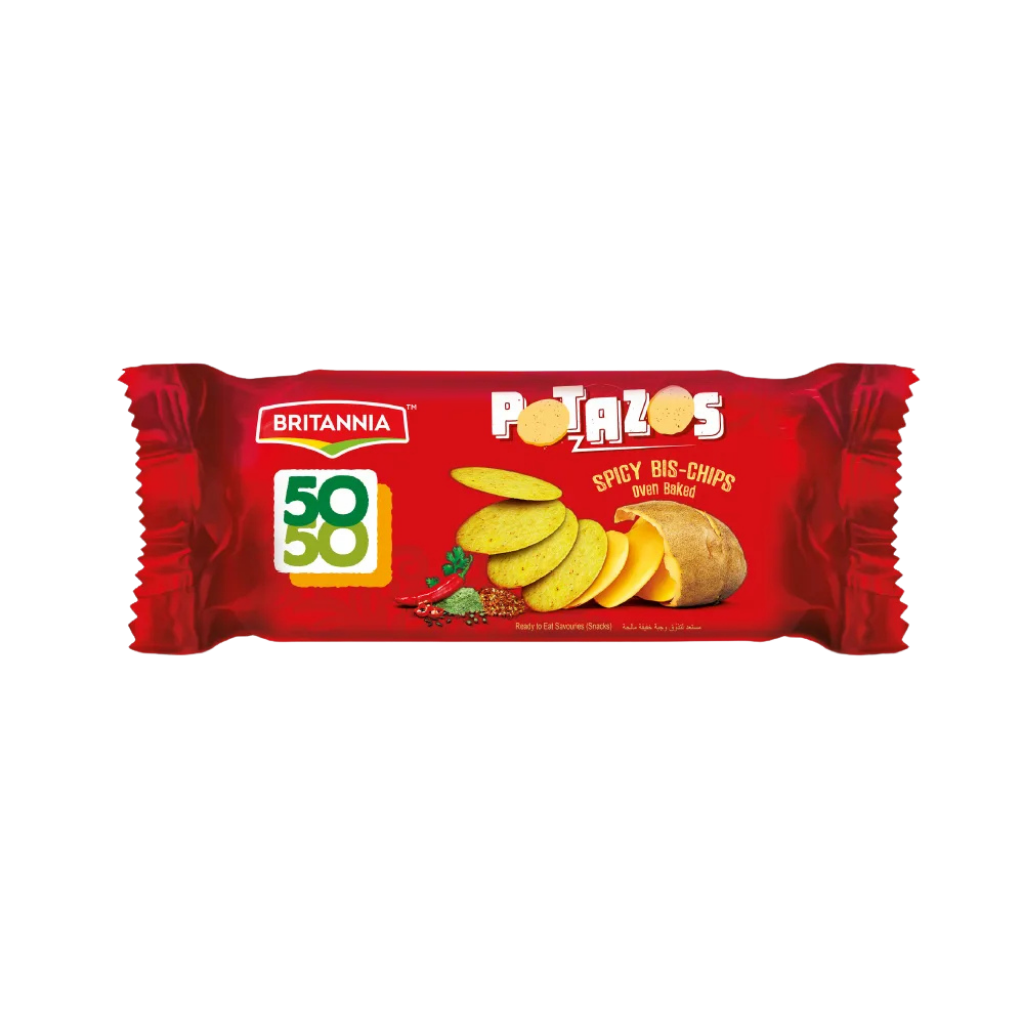 Britannia 50-50 Potazos 100 g buy online USA - 1